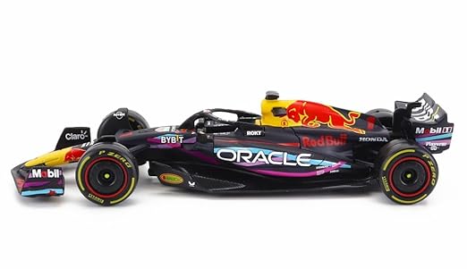 2023 Red Bull RB19 Miami GP Max Verstappen 1:43 Bburago Formula 1 diecast scale model car