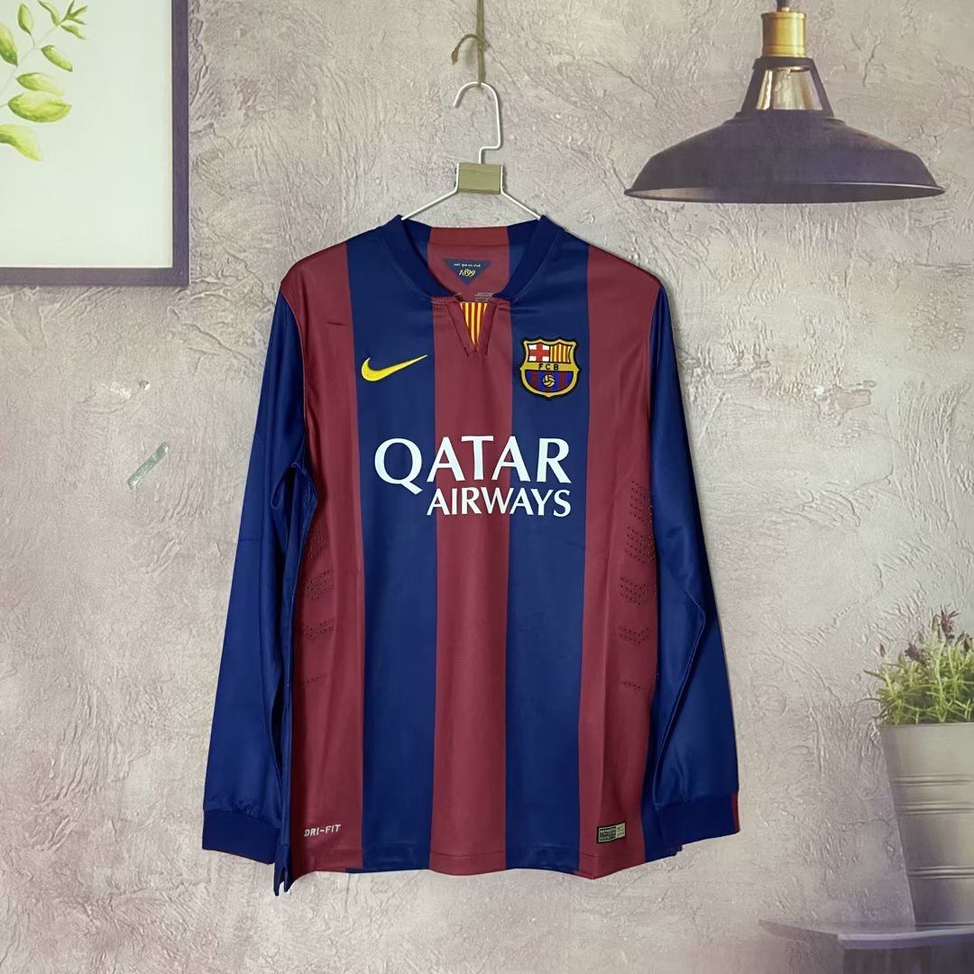 Barcelona Home 14/15 Full Sleeves