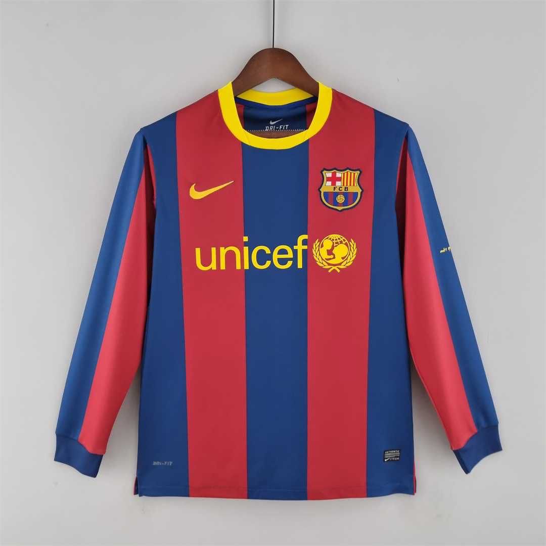Barcelona Home 10/11 Full Sleeves