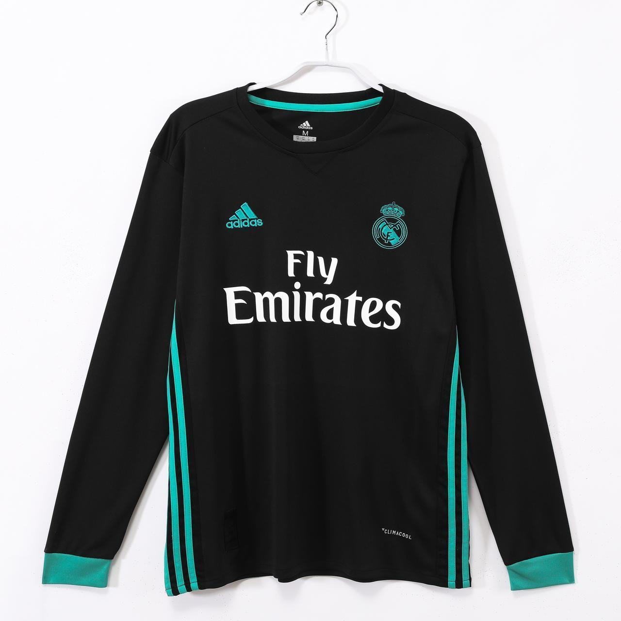 Real Madrid Away 17/18 Full Sleeves