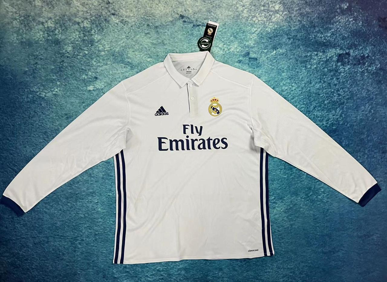 Real Madrid Home 16/17 Full Sleeves