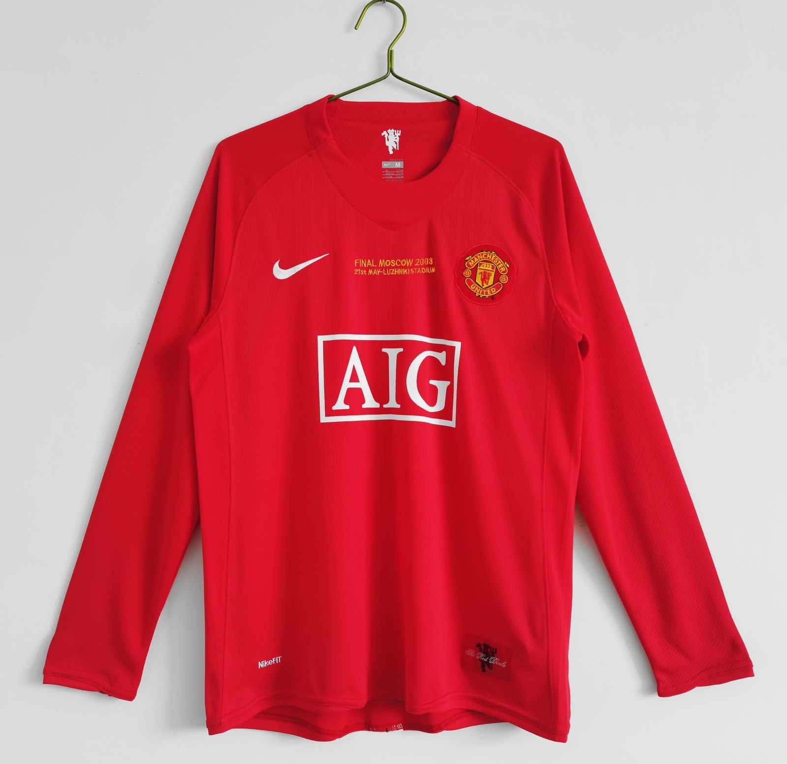 Manchester United Home 07/08 Full Sleeves