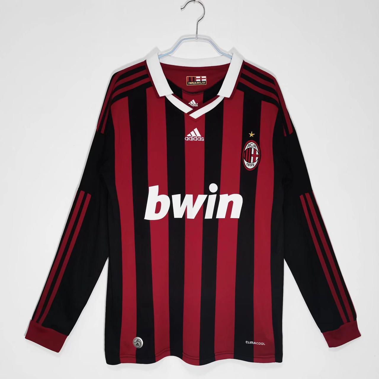 AC Milan Home 09/10 Full Sleeves