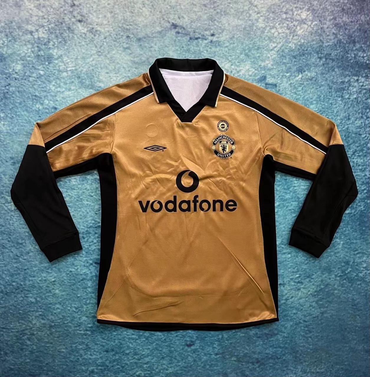 Manchester United Away 01/02 Full Sleeves