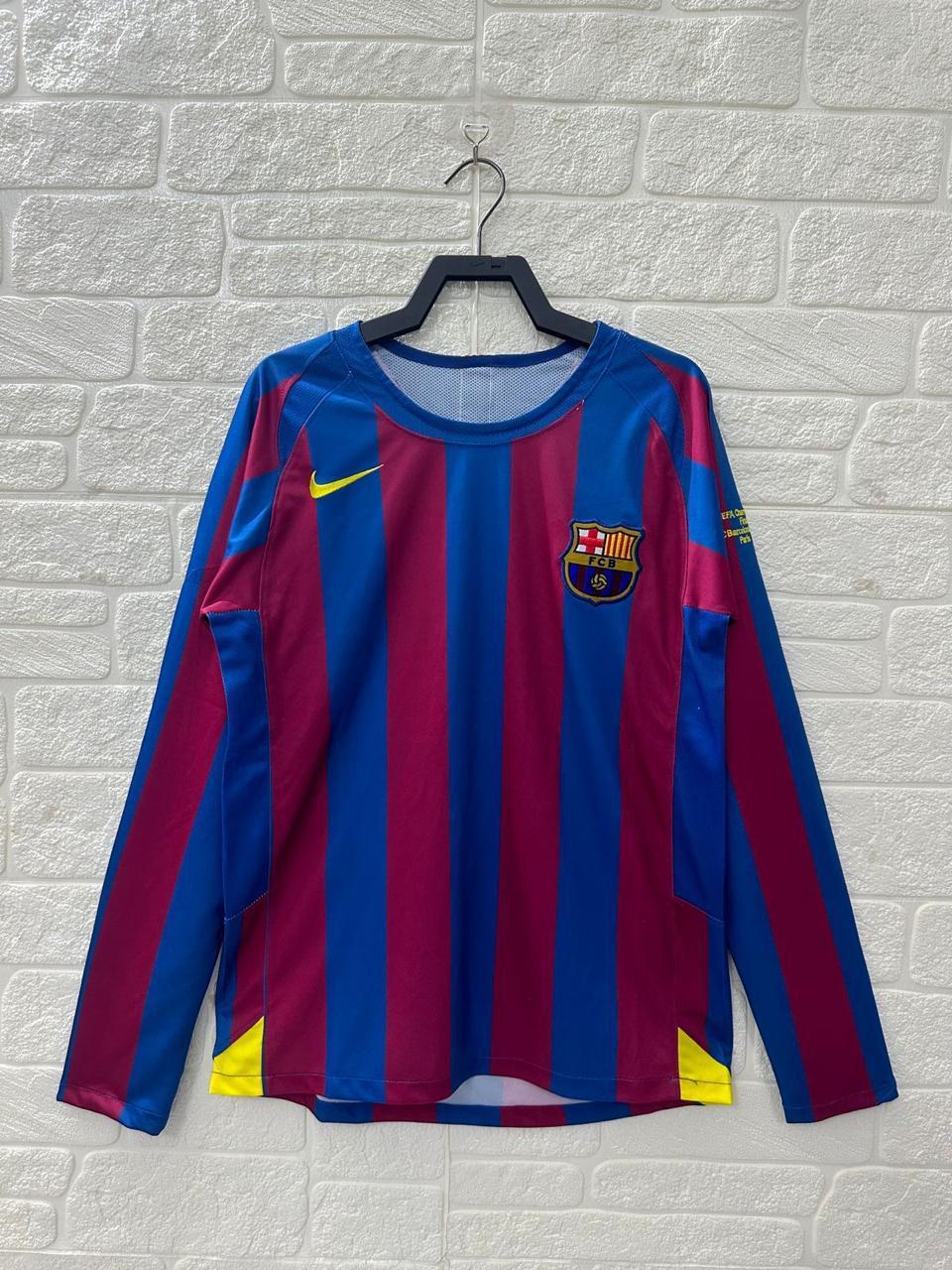 Barcelona Home 05/06 Full Sleeves