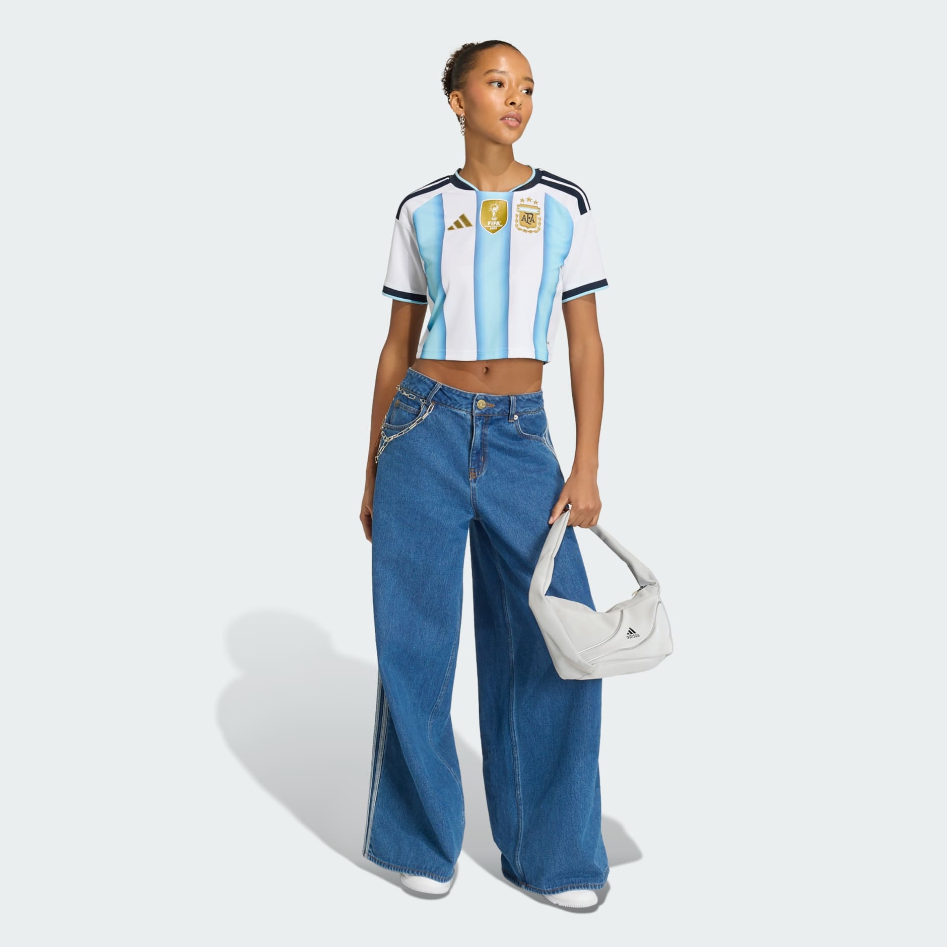 Argentina 2026 Home Cropped Jersey