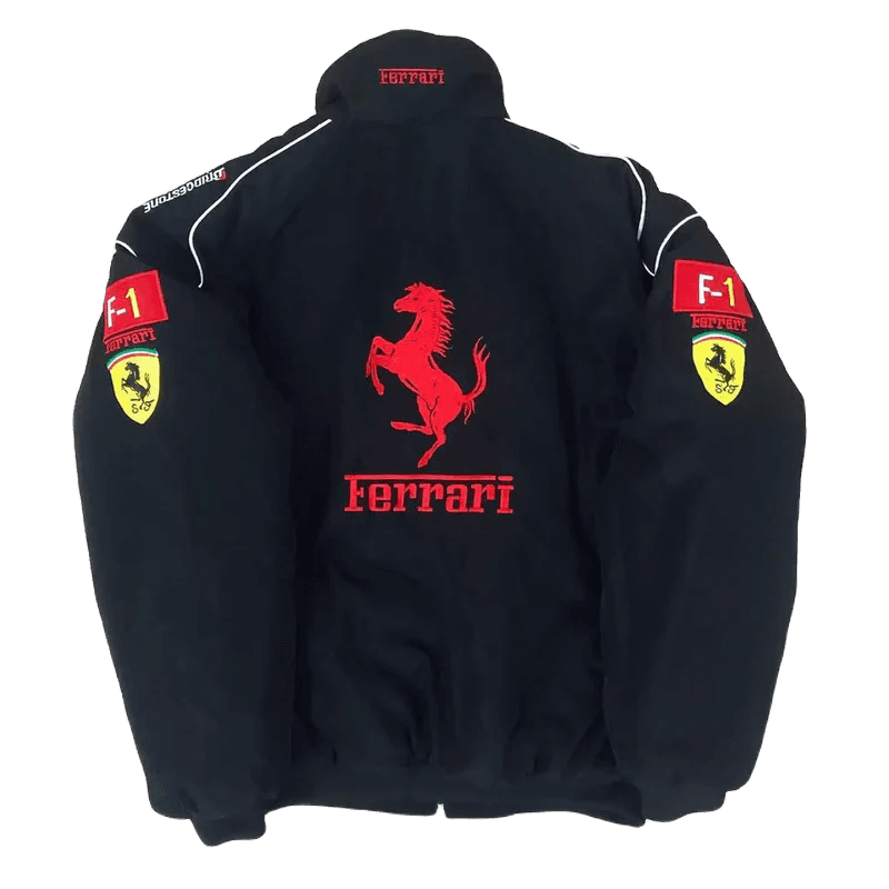 FERRARI F1 BLACK JACKET