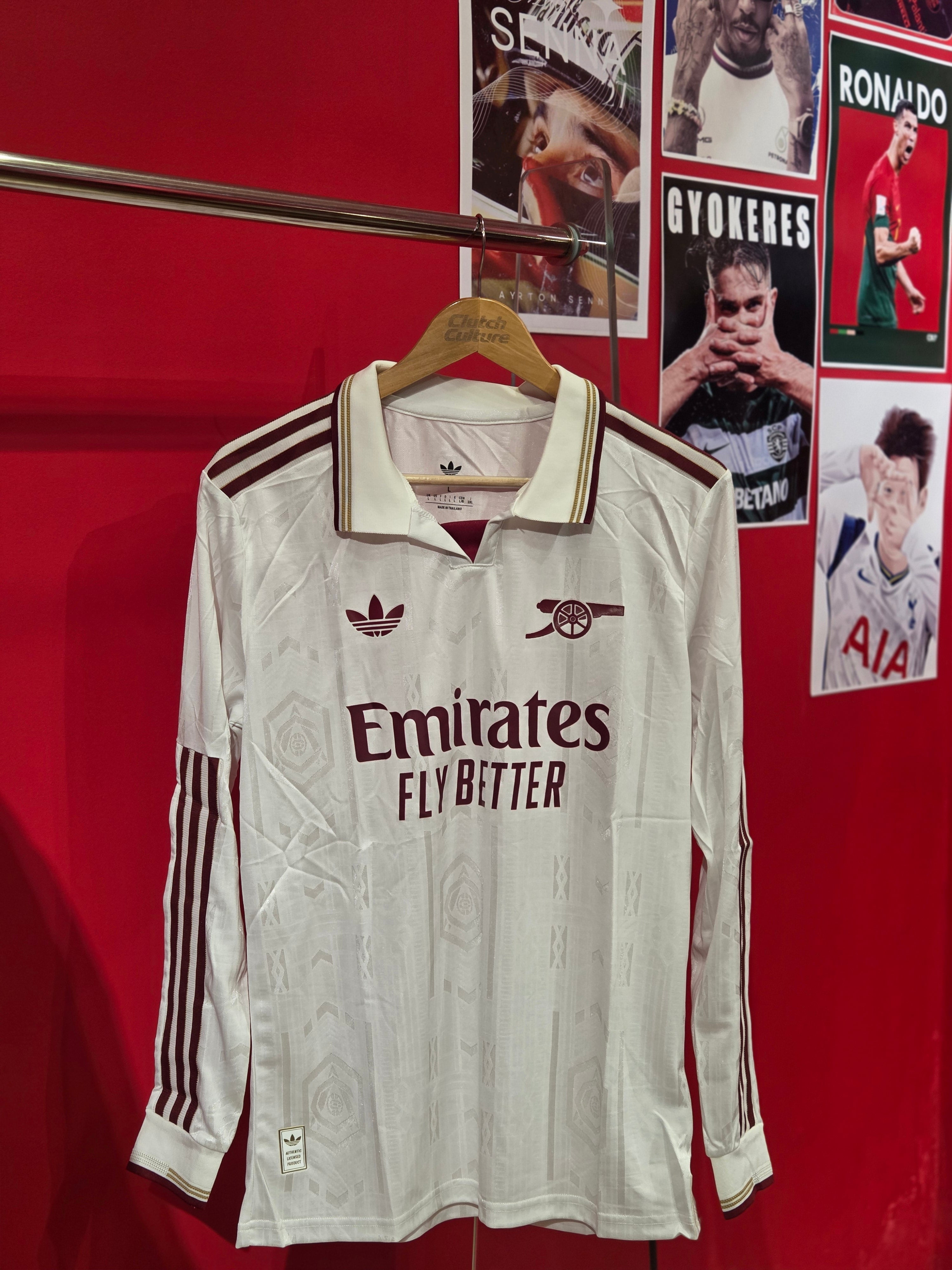 Arsenal Third 25/26 Player Version Full Sleeves