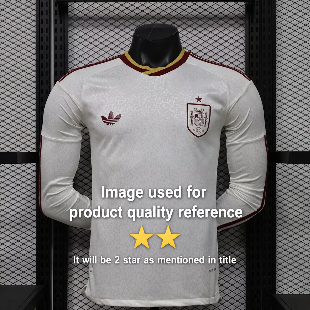 Spain Away 2026 Player Version Full Sleeves (2 Star)