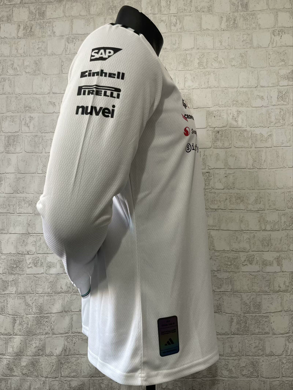 Mercedes 2025 Driver Shirt White