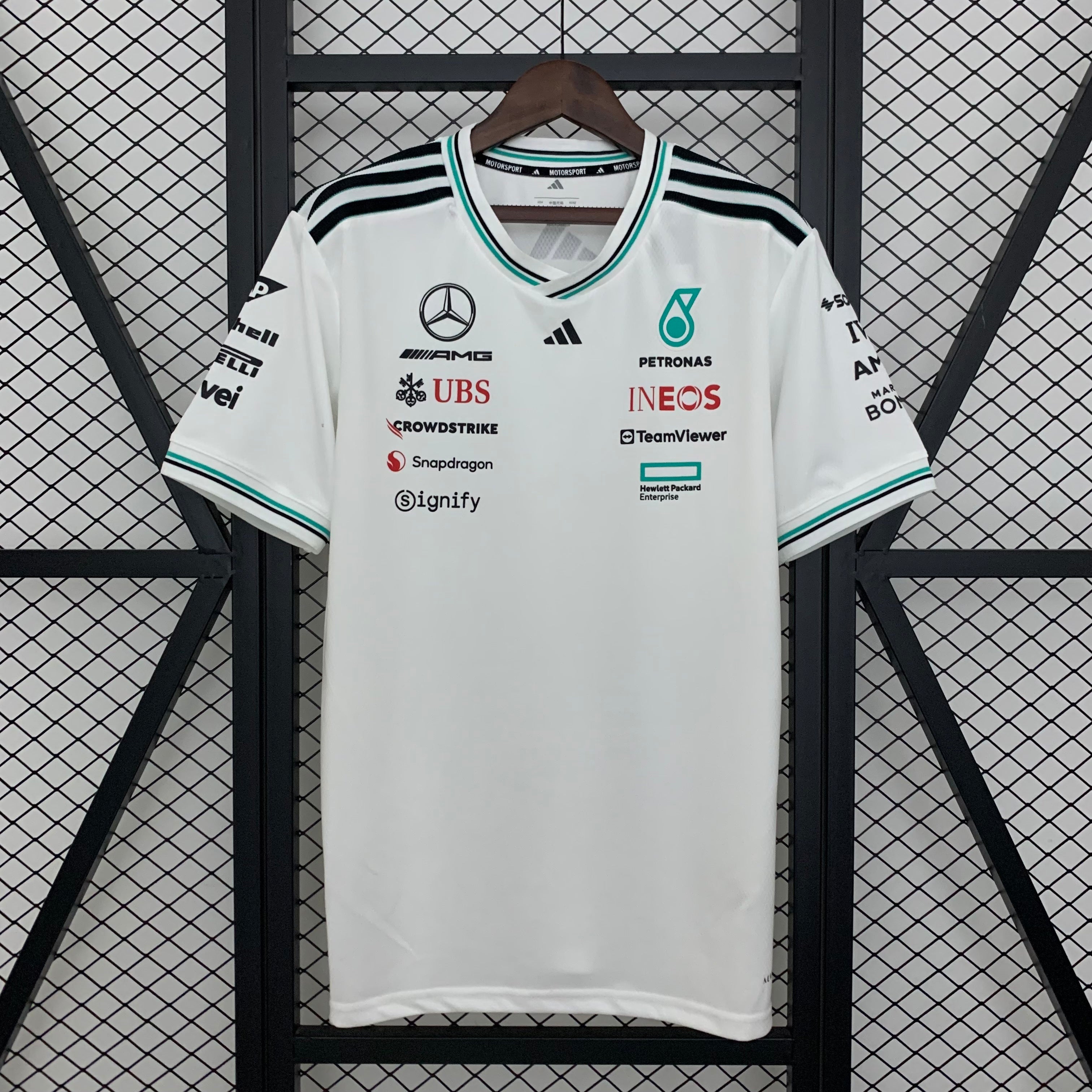Mercedes 2025 Driver Shirt White