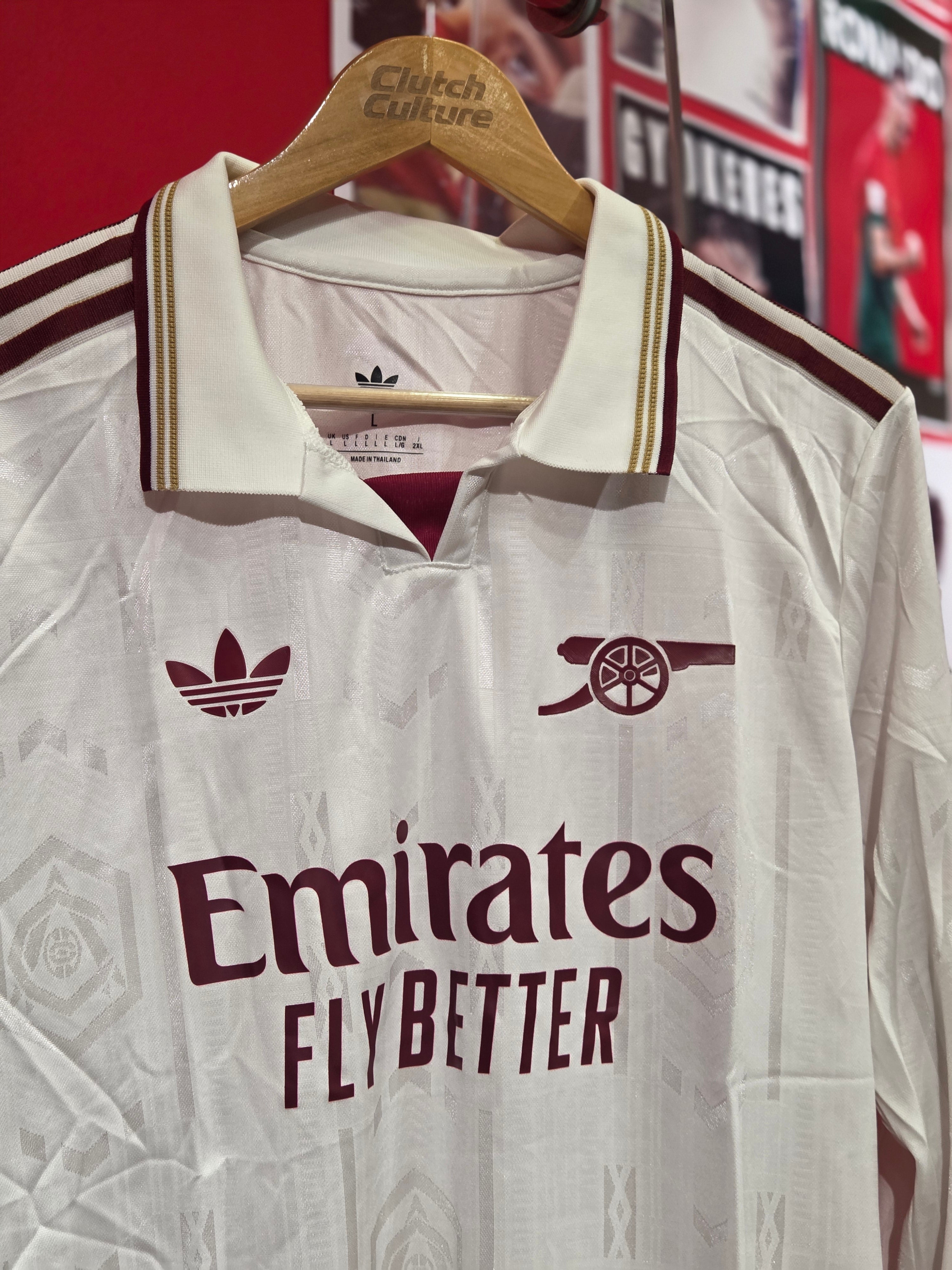 Arsenal Third 25/26 Player Version Full Sleeves