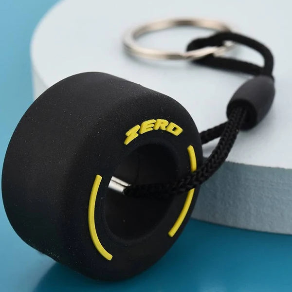 F1 Tyre Keychain