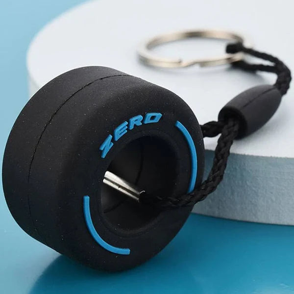 F1 Tyre Keychain