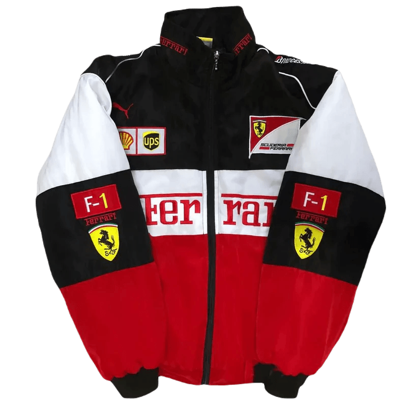 Ferrari F1 White Jacket